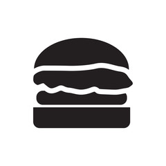 burger icon illustration
