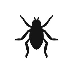 beetle icon illustration