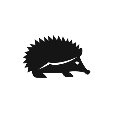 hedgehog icon illustration