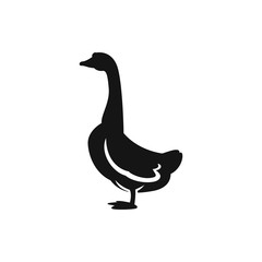 goose icon illustration