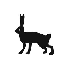 rabbit icon illustration