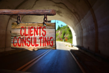 Clients consulting