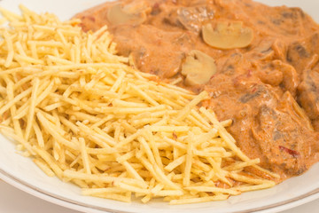 Traditional Stroganoff Beef