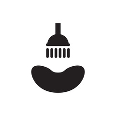 shower icon illustration