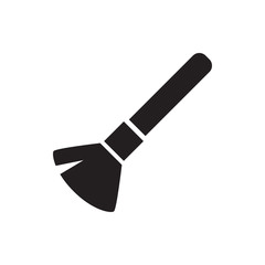 shaving brush icon illustration