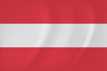 Austria waving flag