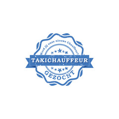 Word jij onze nieuwe chauffeur? Taxichauffeur gezocht - stamp