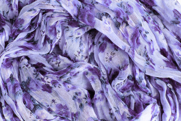 Obraz premium patterned crumpled fabric texture background.