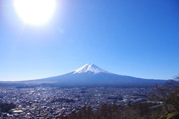 日本一の富士山