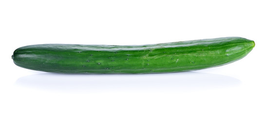 Cucumber isolated on white background