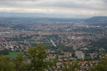 Fototapeta na wymiar View over Bern, Switzerland