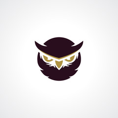 head eagle logo vector