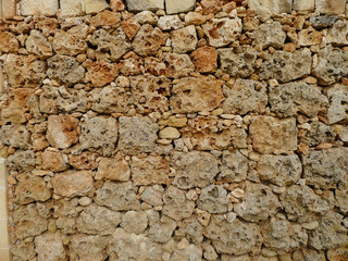 Kalksteinmauer