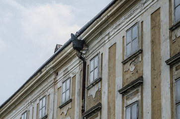 dachrinne von schloss
