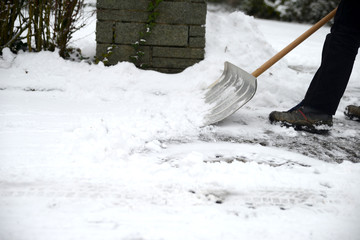 Schnee räumen