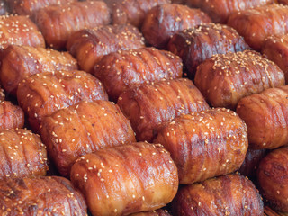 baked bread in Japanese Style