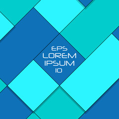 Abstract colorful background with square frames. Vector illustration.