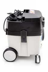 industrial vacuum cleaner isolated on white backgroung