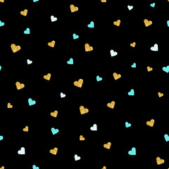 Vector Valentines day seamless pattern