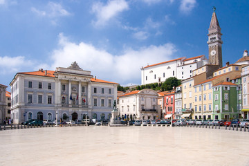 Tartini Square in Piran