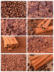  Chocolate, cinnamon and coffee