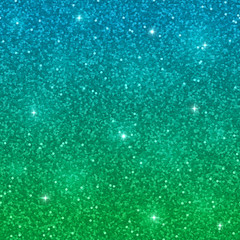 Fototapeta premium Blue green glitter background. Vector