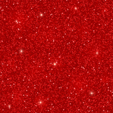 Red Glitter Seamless Texture
