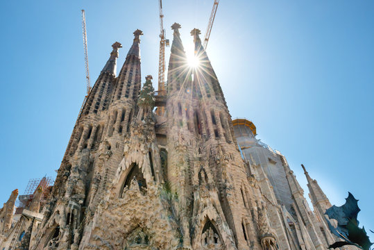 View to Sagrada Familia