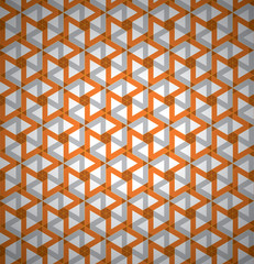 Geometrical background, abstraction wallpaper, transparent volume cubes, 3d vector texture