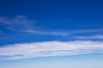 Fototapeta premium blue sky background with tiny