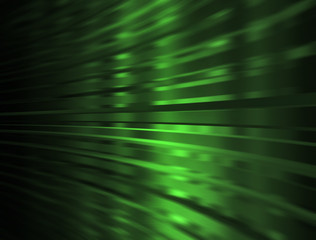 Green line abstract pattern