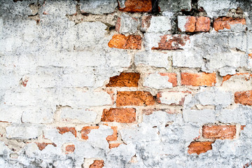 Texture of a old brick wall.