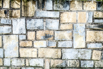 Texture of a stone wall.