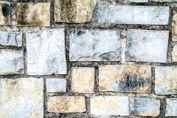 Texture of a stone wall.