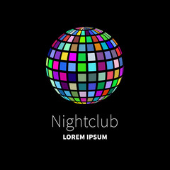 Colorful ball isolated