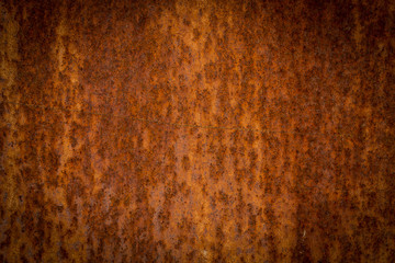 rostige Metallplatte