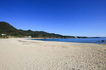 鹿児島県志布志市　ダグリ岬公園海水浴場