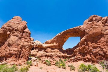Fototapeta na wymiar Landscape Arch in Arches National Park