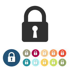 Icon - Schloss - Sicherheit - Schutz