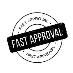 Fast Approval rubber stamp. Grunge design with dust scratches. Effects can be easily removed for a clean, crisp look. Color is easily changed.