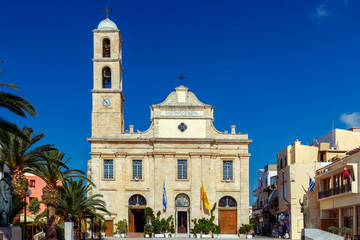Fototapeta premium Chania. Main Cathedral.