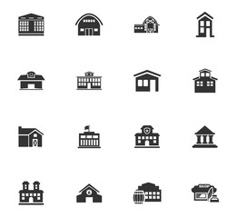 Fototapeta premium infrastructure icon set