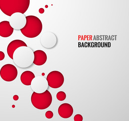 vector abstract background. Circle round colored bubbles wallpaper