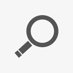 search icon stock vector illustration flat design