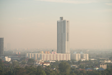 building and sky railway