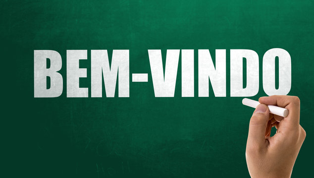 Welcome (in Portuguese)