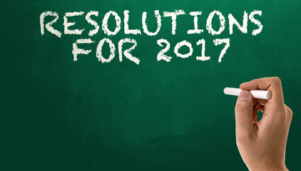 Resolutions for 2017