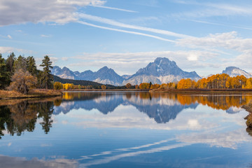 Autumn Reflection in the Tetons