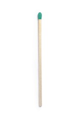 Matches isolated on white background. Closeup shot.