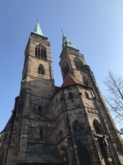 Fototapeta na wymiar St. Sebaldus Church Nuremberg